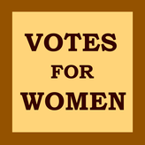 Votes for women brown